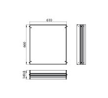 Emco Instalační rámeček 610x660mm pro 989705006