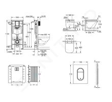 Grohe Rapid SL Set předstěnové instalace (1)