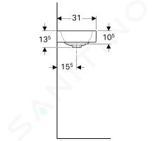 Geberit iCon xs Umyvadlo (2)