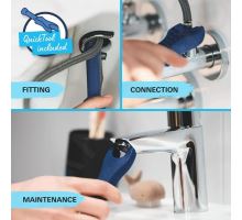 Grohe Start Edge Umyvadlová baterie s bidetovou sprškou (4)