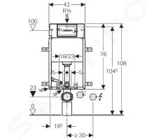 Geberit Kombifix Předstěnová instalace pro závěsné WC (1)