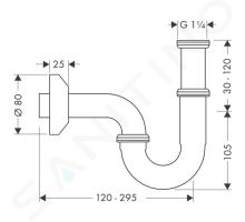 Hansgrohe Sifony Sifon (1)
