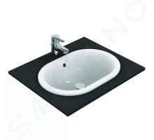 Ideal Standard Connect Umyvadlo zápustné, 55x38 cm, s přepadem, bílá Ideal Standard Connect Umyvadlo zápustné, 55x38 cm, s přepadem, bílá