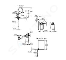 Grohe Red Dřezový ventil Mono s ohřevem vody a filtrací (1)