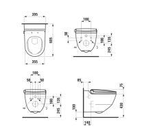 Laufen Cleanet Riva Elektronický bidet s keramikou (1)