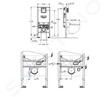 Grohe Rapid SLX Modul pro závěsné WC s nádržkou (1)