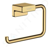 Hansgrohe AddStoris Držák toaletního papíru, leštěný vzhled zlata Hansgrohe AddStoris Držák toaletního papíru, leštěný vzhled zlata