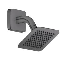Axor Citterio C Hlavová sprcha 12x12 cm, EcoSmart, kartáčovaný černý chrom