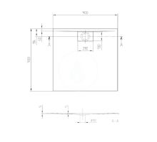 Villeroy & Boch Architectura MetalRim sprchová vanička čtverec (3)