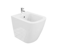 LAVITA Tyber stojící bidet s otvorem pro baterii, bílá LAVITA Tyber stojící bidet s otvorem pro baterii, bílá