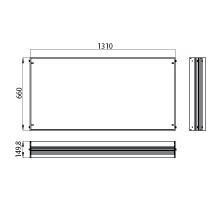 Emco Instalační rámeček 1310x660mm pro 989705009