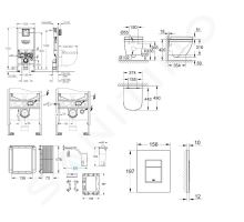 Grohe Rapid SLX Set předstěnové instalace (1)