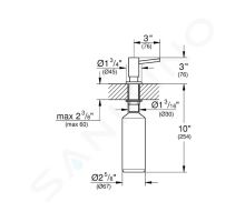Grohe Cosmopolitan Dávkovač mycích prostředků (1)
