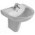 Ideal Standard Eurovit Umyvadlo 65x48x22 cm, s přepadem, 1 otvor pro baterii, bílá