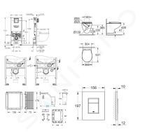 Grohe Rapid SLX Set předstěnové instalace (1)