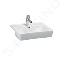 Laufen Pro Umyvadlo polozápustné, 56x44 cm, bez otvoru pro baterii, bílá Laufen Pro Umyvadlo polozápustné, 56x44 cm, bez otvoru pro baterii, bílá