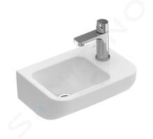Villeroy & Boch Architectura Umývátko 36x26 cm, bez přepadu, 1 otvor pro baterii vpravo, alpská bílá Villeroy & Boch Architectura Umývátko 36x26 cm, bez přepadu, 1 otvor pro baterii vpravo, alpská bílá