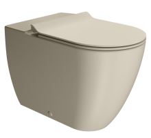 PURA WC mísa kombi spodní/zadní odpad, Swirlflush, 36x63cm, creta dual-mat PURA WC mísa kombi spodní/zadní odpad, Swirlflush, 36x63cm, creta dual-mat
