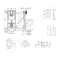 Grohe Rapid SL Set předstěnové instalace (1)