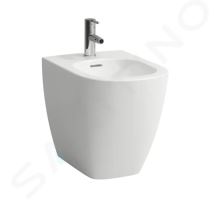 Laufen Lua Stojící bidet, otvor pro baterii, LCC, bílá Laufen Lua Stojící bidet, otvor pro baterii, LCC, bílá