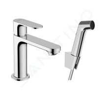 Hansgrohe Rebris S Umyvadlová baterie s bidetovou sprškou, chrom Hansgrohe Rebris S Umyvadlová baterie s bidetovou sprškou, chrom
