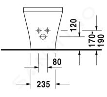 Duravit DuraStyle Stojící bidet (3)