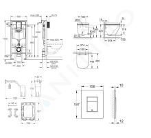 Grohe Rapid SL Set předstěnové instalace (1)