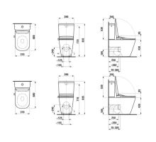 Laufen Cleanet Meda Stojící elektronický bidet s keramikou (1)