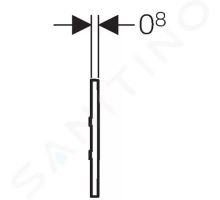 Geberit Splachovací systémy Elektronické ovládání splachování pisoárů Typ 30 (2)
