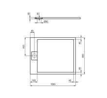 Ideal Standard Ultra Flat S Sprchová vanička (8)