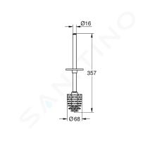 Grohe Selection Cube Náhradní kartáč (1)