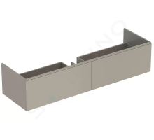 Geberit Xeno 2 Skříňka pod umyvadlo Varicor 160 cm s LED svítidlem