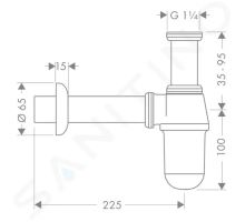 Hansgrohe Sifony Sifon (1)
