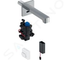 Geberit Brenta Termostatická elektronická umyvadlová baterie pod omítku, bateriové napájení, easy to clean, chrom Geberit Brenta Termostatická elektronická umyvadlová baterie pod omítku, bateriové napájení, easy to clean, chrom