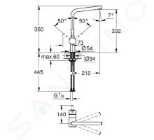 Grohe Minta Dřezová baterie (1)