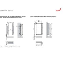 Zehnder Zenia (topné těleso (10)