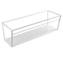 SKA Konstrukce pod umyvadlo/desku 1200 mm bílá mat, s bílou MDF policí