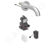 Geberit Piave Elektronická umyvadlová baterie pod omítku, síťové napájení, easy to clean, kartáčovaná nerez Geberit Piave Elektronická umyvadlová baterie pod omítku, síťové napájení, easy to clean, kartáčovaná nerez