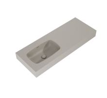 LOTOSAN Lotostone umyvadlo v desce asymetrické 120cm (4)