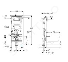 Geberit Duofix Předstěnová instalace pro závěsné WC (1)