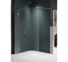 New Trendy AVEXA Walk in 160 cm, 8 mm sklo, Nickel Brushed/čiré sklo Activ Sheed