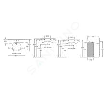 Villeroy & Boch ViCare Umyvadlo Vita 80x55 cm (1)