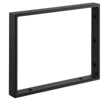 Podpěrná konzole 350x280x40mm, lakovaná ocel, černá mat, 1 ks Podpěrná konzole 350x280x40mm, lakovaná ocel, černá mat, 1 ks