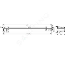 Hansgrohe Rainfinity Polička (1)