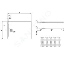 Laufen Pro Sprchová vanička 100x90 cm (1) (1)