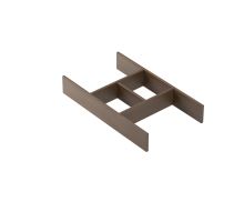 Emco Asis organizér pro nízký výsuv 452x73x258mm, barva ořech