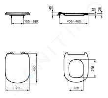 Ideal Standard Tesi WC sedátko (1)