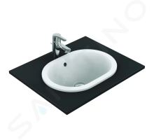 Ideal Standard Connect Umyvadlo zápustné, 48x35 cm, s přepadem, bílá Ideal Standard Connect Umyvadlo zápustné, 48x35 cm, s přepadem, bílá