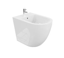 LAVITA Sofi stojící bidet s otvorem pro baterii, bílá LAVITA Sofi stojící bidet s otvorem pro baterii, bílá