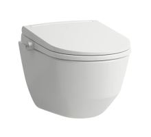 Laufen Cleanet Pro Lite Elektronický bidet s keramikou, závěsný, Rimless, SoftClose, bílá